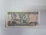 Bancnota ghana 1000c 2003