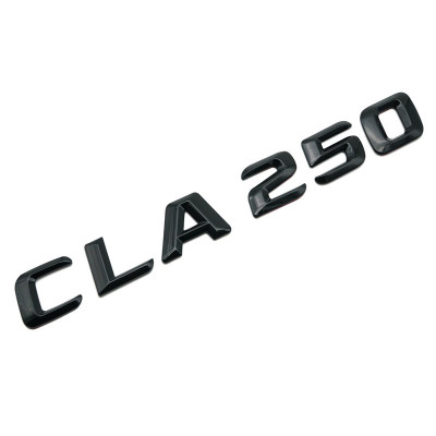 Emblema CLA 250 Negru, pentru spate portbagaj Mercedes foto