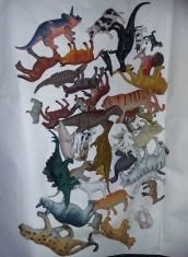 jucarii vechi animale salbatice si domestice,JOC DE IMAGINATIE SI DE INDEMANARE