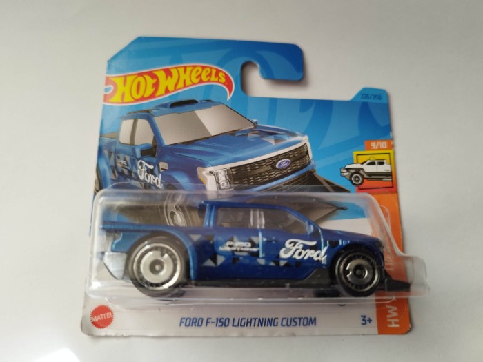 bnk jc Hot Wheels 2023 Ford F-150 Lightning Custom 226/250