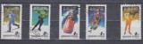 A12 S4 6 - Timbre foarte vechi - Ungaria - sporturi de iarna, Sport, Stampilat