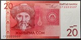 Cumpara ieftin Bancnota exotica 20 SOM - KYRGYZSTAN, anul 2009 * Cod 950 = UNC