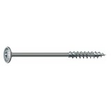 Surub pentru lemn, autofiletant, din otel, cu cap saiba, Spax, amprenta T-STAR plus, 6 x 250 mm