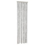 Cumpara ieftin Perdea pentru insecte, gri deschis si alb, 56x200 cm, chenille