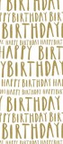 Hartie de impachetat - Happy Birthday | The Art File