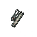 Cumpara ieftin Lampa Led Stroboscopica 12 24V, Galben, 6 Leduri, Blitz 2 Functii, 110mm 29mm