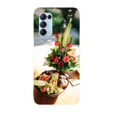 Husa compatibila cu Oppo Find X5 Lite model Fruit and flower basket, Silicon, TPU, Viceversa, Transparent, Carcasa