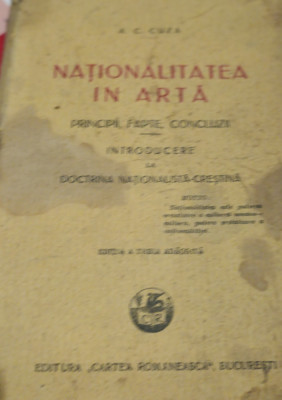 NATIONALITATEA IN ARTA A.C. CUZA foto