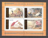 Tanzania.1986 200 ani nastere J.J.Audubon:Pasari-Bl. DX.92, Nestampilat