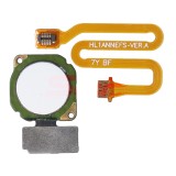 Buton Meniu + Flex Huawei P20 Lite Alb Original China