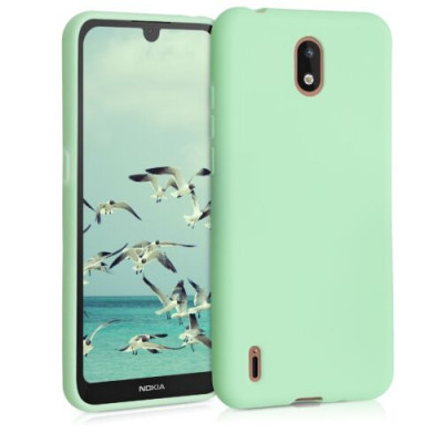 Husa pentru Nokia 1.3, Silicon, Verde, 52537.50 foto