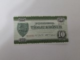 Feroe 10 Kronur 1949 Noua verde Rara