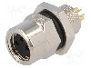 Conector M8, 3 pini, clasa etanseitate IP67, AMPHENOL - LTW8-03PFFS-SH7001