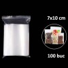 Set 100 pungi Zip 70x100 pentru ambalare