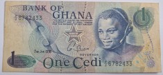 Ghana, 1 Cedi 1976 foto