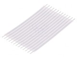 Conector cablu jumper flexibil 2,54mm 50,8mm, TE Connectivity