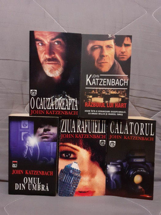 RAZBOIUL LUI HART/CAUZA DREAPTA/ZIUA RAFUIELII/CALATORUL/OMUL DIN UMBRA-JOHN KATZENBACH (5 VOL)