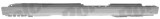Prag Audi 80 (B3) 10.1986-08.1991 Stanga 19893803761B, prag din metal, Rapid