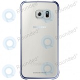 Husă transparentă neagră pentru Samsung Galaxy S6 (EF-QG920BBEGWW)