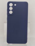 Husa Matte TPU cu Protectie Camere Samsung Galaxy S21 FE., Albastru