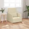 Sofa Pat 2 &icirc;n 1 Crem 65x80x83 cm Țesătură