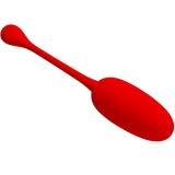 Fun Toys-Knucker Ou Vibrator Roșu Re&icirc;ncărcabil-Silicon, 12 Trepte