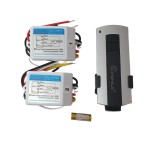 Kit lustra cu telecomanda RF cu 2 receptoare AB, CE Contact Electric