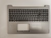 Carcasa superioara cu tastatura palmrest Laptop, Lenovo, IdeaPad S145-15IKB Type 81VD, 81XM, 5CB0S16761, FS540, AP1A4000610, AM1A4000700, argintie, fa