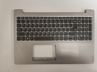 Carcasa superioara cu tastatura palmrest Laptop, Lenovo, IdeaPad S145-15IKB Type 81VD, 81XM, 5CB0S16761, FS540, AP1A4000610, AM1A4000700, argintie, fa foto