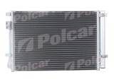 Condensator AC Hyundai Bayon 20 1.2, i20 20 1.0 T-GDI, 1.2; dimensiuni [mm]: 552x379x16, ucator integrat, iesire 8,5mm, intrare 12,9mm; 97606Q0000;