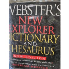 Websters New explorer dictionary and thesaurus