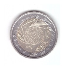 Moneda 2 euro Italia 2004 World Food Program, stare buna, curata