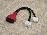 Adaptor AA92-TCAN003 Splitter Tesla Model Y 3 S,X For 20+ 12 Pin To 16 Pin OBD2 Connector Autel MaxiSYS tablets