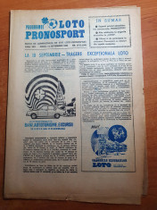 revista programul loto-pronosport 13 septembrie 1983 foto