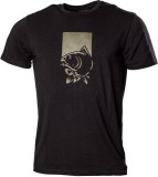 Tricou Nash Make It Happen T-Shirt Fish Logo, Black, Marime S