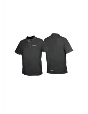 Tricou polo Gamakatsu Black,Marime M foto