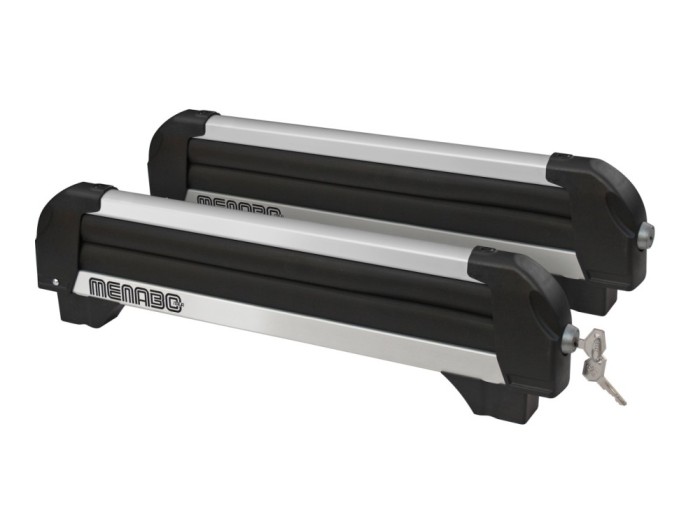 Suport ski/snowboard Menabo Iceberg 4 pe bare transversale, 4 perechi ski / 2 snowboard