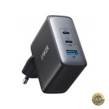 Incarcator Retea Anker 736 Nano II 100W 3A 1 x USB-A - 2 x USB-C Negru A2145G11