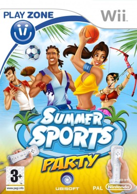 Wii Summer Sports Party Nintendo joc pentru Wii, Wii mini,Wii U aproape nou foto