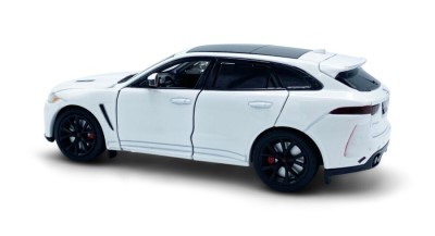 Macheta Jaguar f-pace alb 1/32 deschide toate usile, capota, portbagaj Tayumo foto
