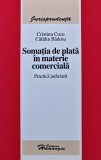 Somatia de plata in materie comerciala. Practica judiciara - 2006 - Catalin Badoiu (AM9)