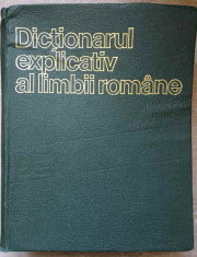 DEX DICTIONAR EXPLICATIV AL LIMBII ROMANE-ION COTEANU, LUIZA SECHE SI COLAB foto