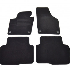 Covorase mocheta VW Sharan 7N 2010- Negru, set de 4 bucati Kft Auto