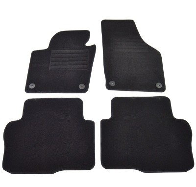 Covorase mocheta VW Sharan 7N 2010- Negru, set de 4 bucati AutoDrive ProParts foto