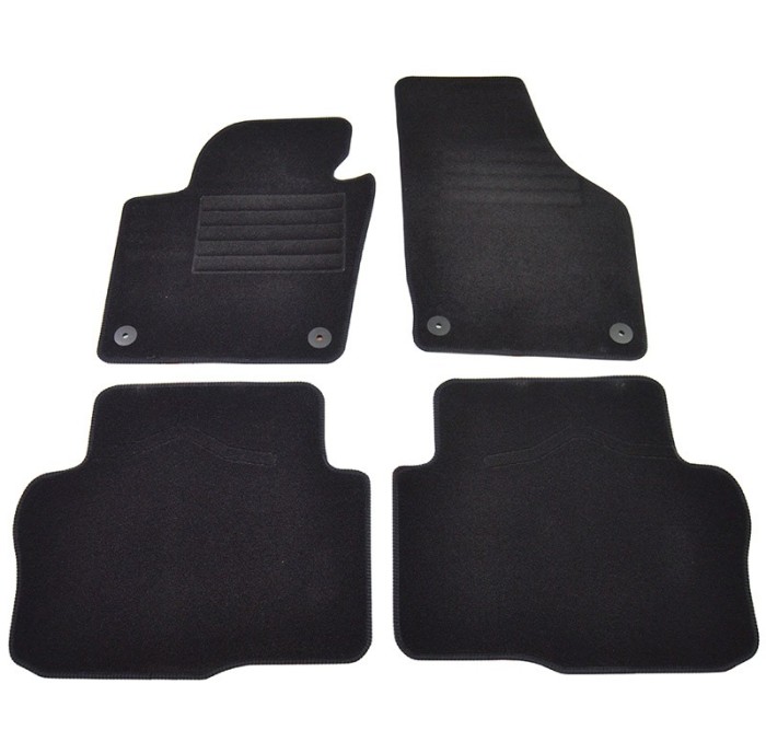 Covorase mocheta VW Sharan 7N 2010- Negru, set de 4 bucati AutoDrive ProParts