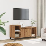vidaXL Comodă TV, stejar artizanal, 100x35x55 cm, lemn prelucrat