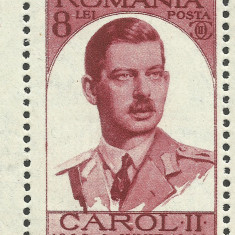 EROARE ROMANIA 1940 LP 139 REGELE CAROL II - 10 ANI DE DOMNIE BLOC DE 4 MNH