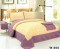 Cuvertura de pat + 2 Fete de Perne - Pat 2 Persoane - 100% Bumbac Brodat - W-006