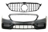 Bara fata cu grila crom Mercedes C-Class W205/S205/C205 C63 Design