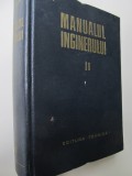 Manualul inginerului II - Mecanica Chimie generala Masuratori - Gh. Buzdugan..
